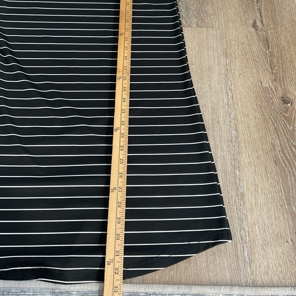 SHEIN - Short Sleeve Pullover Over Dress - Black & Cream - Ladies Size Small - Picture 8 of 9